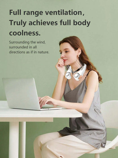 Newly Upgraded Rotatable Fan Head,Hands-Free Bladeless Fan