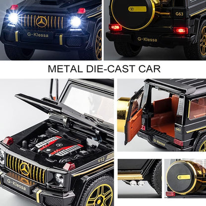 G Wagon | Swift Mercedes Benz G63 AMG 1:32 Diecast Model Car with Sound and Light