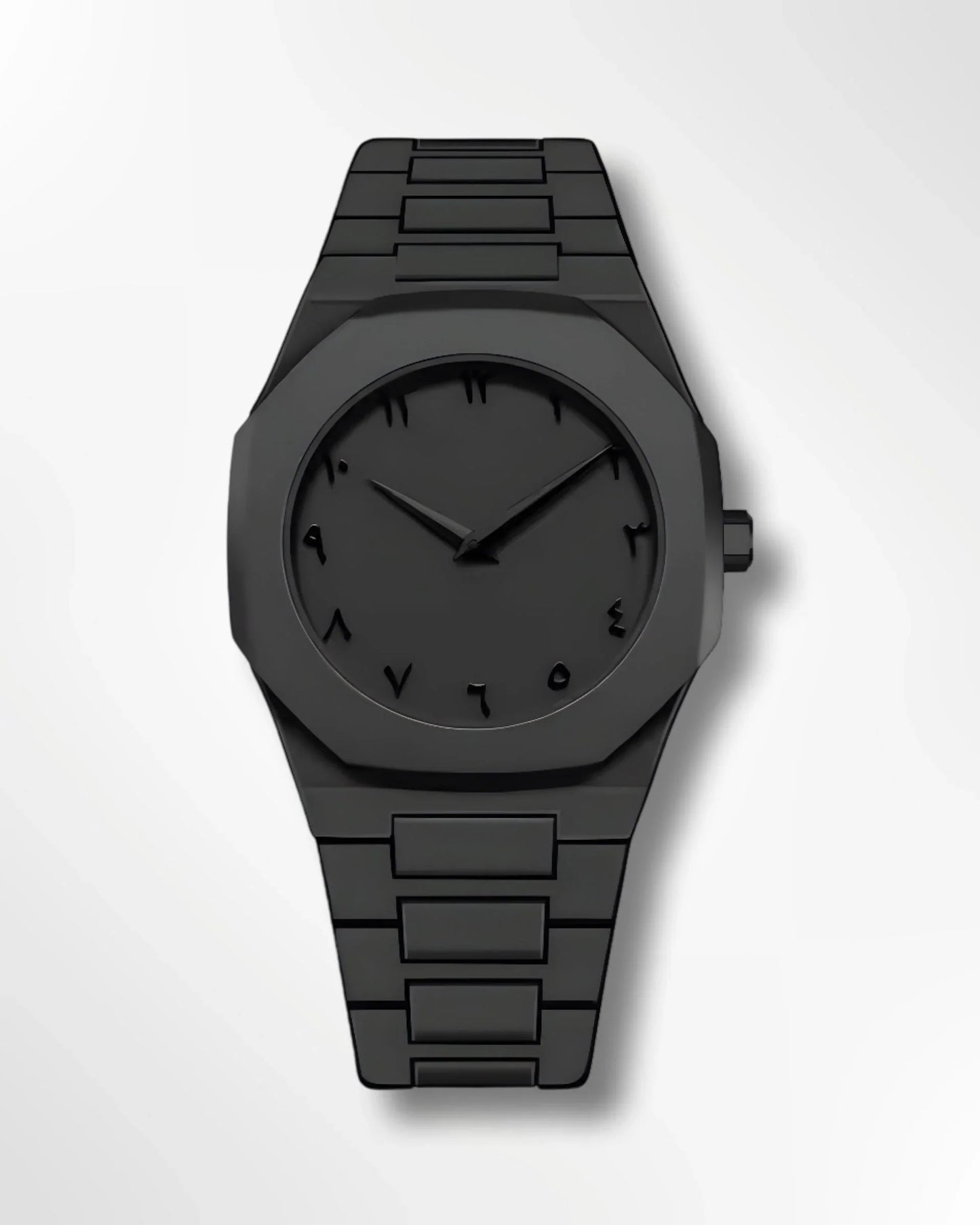 Arabic Matt Black Watch | Limited Edition
